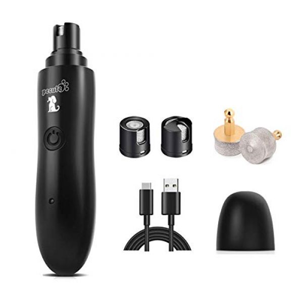 Pecute Krallenschleifer mit 2 Schleifköpfen