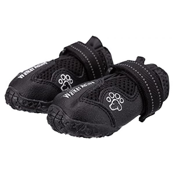 Pfotenschutz mit Fixierung für den Sommer - atmungsaktiv