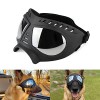 Winddicht MuzMuzTV Haustier-Sonnenbrille für Hunde und Welpen wasserdicht Sonnenbrille für große und mittelgroße Hunde UV-Schutzbrille mit verstellbarem Gurt