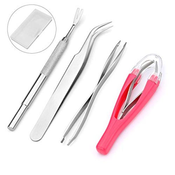 Edelstahl-Zeckenentferner-Set