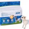 Größe S POPETPOP 2er Pack Hundewindeln Waschbare Windelhosen für Hunde Wiederverwendbare Hundewindeln Wickelwindeln mit Hoher Saugfähigkeit für Weibliche Haustiere Hunde Welpen