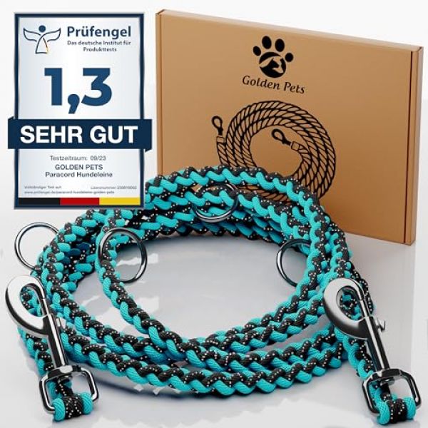Golden Pets Paracord Hundeleine