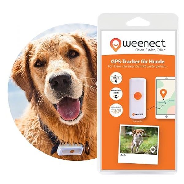 Hunde-GPS-Tracker Weenect Dogs 2