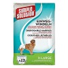 WOT I 3pcs Hundewindeln für Hündinnen Einstellbare Waschbare Hunde Windeln Wickelwindeln mit Hoher Saugfähigkeit für Weibliche Haustiere Hunde Welpen L 