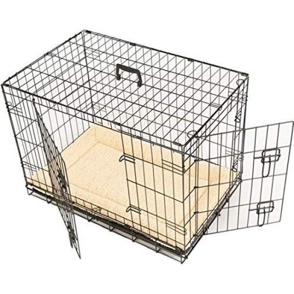 Faltbare Hundegitterbox mit zwei Türen von MAXX