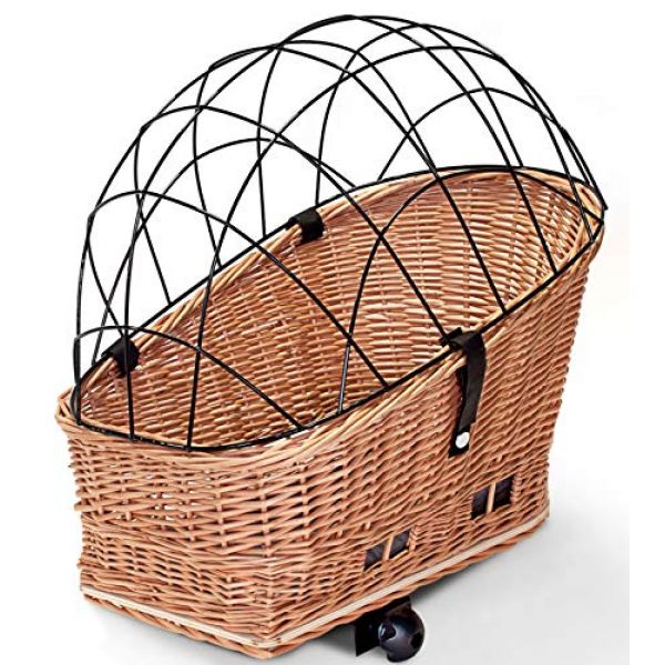 Hundefahrradkorb für Gepäckträger von Tigana