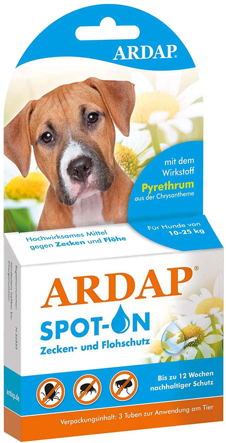 tabletten gegen zecken hund